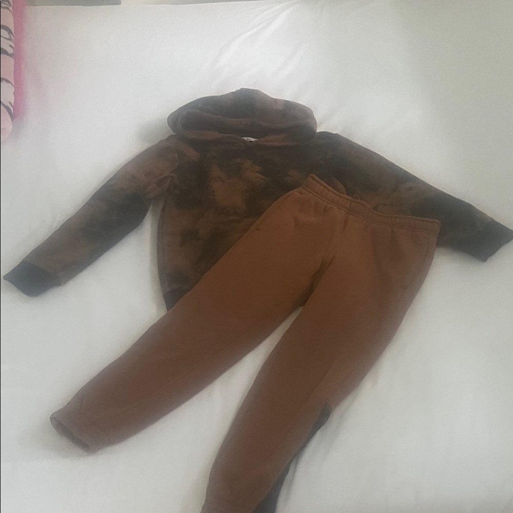 DSG Kids Brown Tie-Dye Joggers